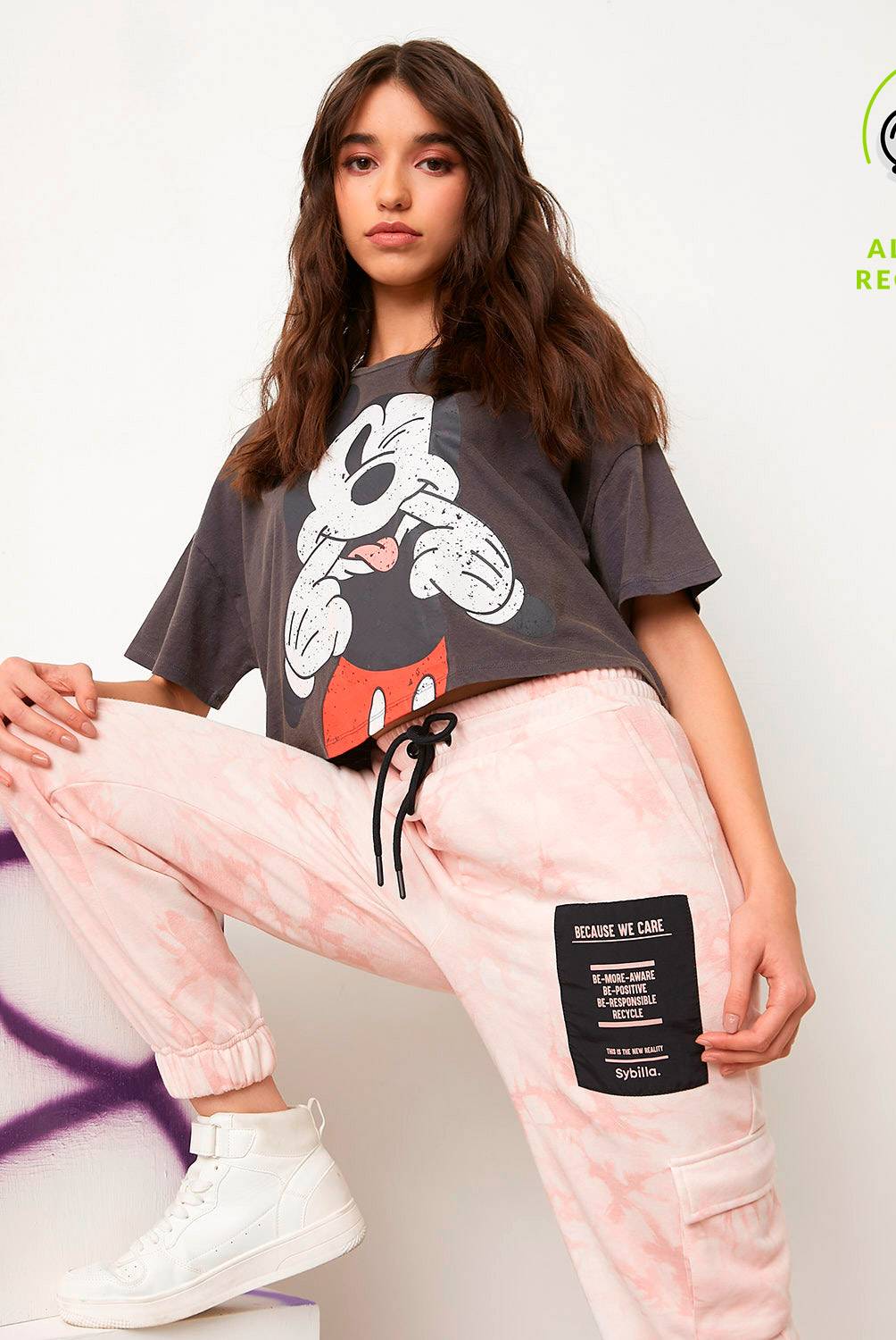 DISNEY - Camiseta Manga corta Algodón orgánico Disney Mujer