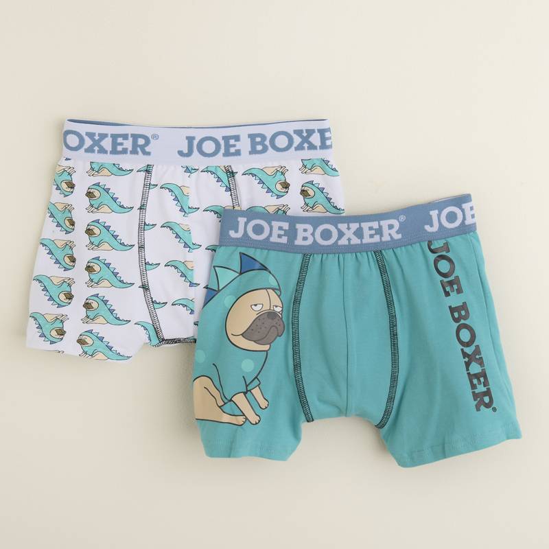 JOE BOXER - Boxer Niño Pack x2 Algodón Joe Boxer