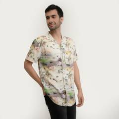 DENIMLAB - Camisa casual para Hombre Regular Denimlab