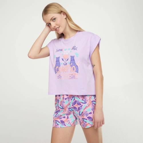 Camiseta de pijama Mujer Sybilla