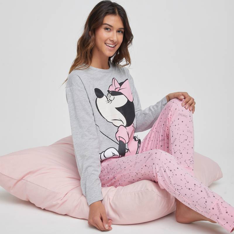 DISNEY - Pijama Mujer Algodón Disney