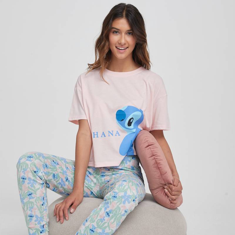 DISNEY - Pijama Mujer Algodón Disney