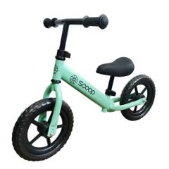 SCOOP - Bicicleta Scoop infantil de balance Verde, a partir de 3 años 