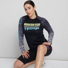 MOUNTAIN GEAR - Camiseta deportiva ciclismo Mountain Gear Mujer