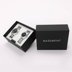 BASEMENT - Set Relojes Hombre y Mujer Basemet 