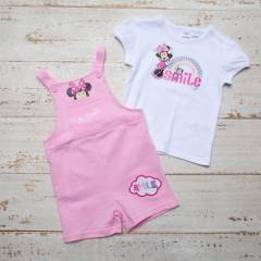 MINNIE - Conjunto mameluco y camiseta Minnie para Bebé Niña