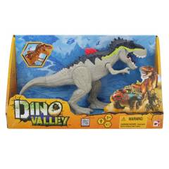 DINO VALLEY - Muñeco de dinosaurio de 34 cm con luz y sonido incluye bateria (a partir de 3 años)