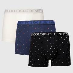 BENETTON - Bóxers Benetton Pack de 3