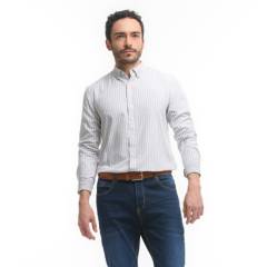 BASEMENT - Camisa casual Hombre Slim Basement