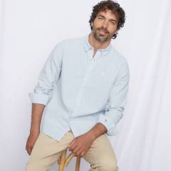 CASCAIS - Camisa hombre casual de lino Cascais