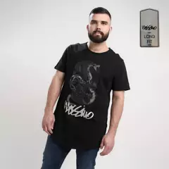 MOSSIMO - Camiseta para Hombre Manga corta con Estampado Mossimo