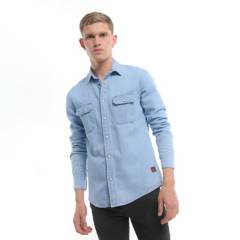 DENIMLAB - Camisa de jean Regular Denimlab