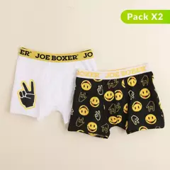 JOE BOXER - Pack de 2 boxers para niño Joe Boxer