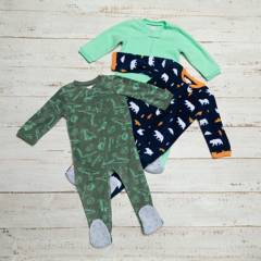 YAMP - Pack de 3 Pijamas para bebe niño Yamp