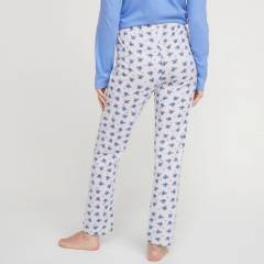 SYBILLA - Pantalón de pijama Mujer Algodón Sybilla