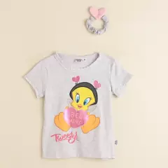 WARNER BROS - Camiseta para Niña Looney Tunes