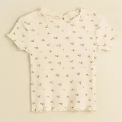 YAMP - Camiseta Para Bebé Niña Algodón Yamp
