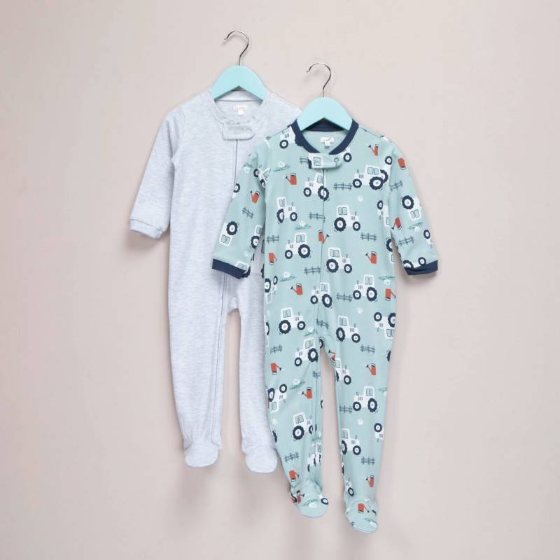 Pack de 2 pijamas para bebe niño algodón Yamp
