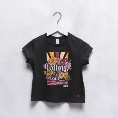 DOO AUSTRALIA - Camiseta de Algodón reciclado estampada manga corta para niña DOO