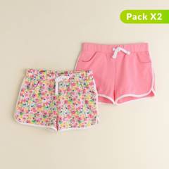 YAMP - Pack de 2 shorts para niña Yamp