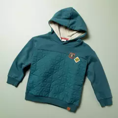 CONIGLIO - Saco de algodón con capucha manga larga para Niños Coniglio