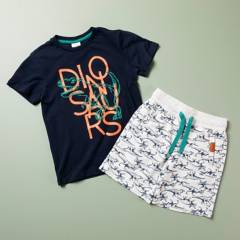 YAMP - Conjunto Camiseta y Bermuda para niño Yamp