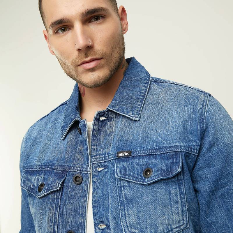 Chaqueta de jean para Hombre de Algodón Con botones Mossimo MOSSIMO