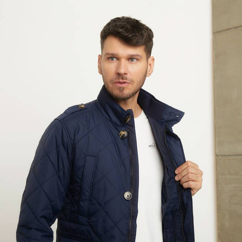 Chaqueta Bomber para Hombre Con cremallera Wolf & Hank