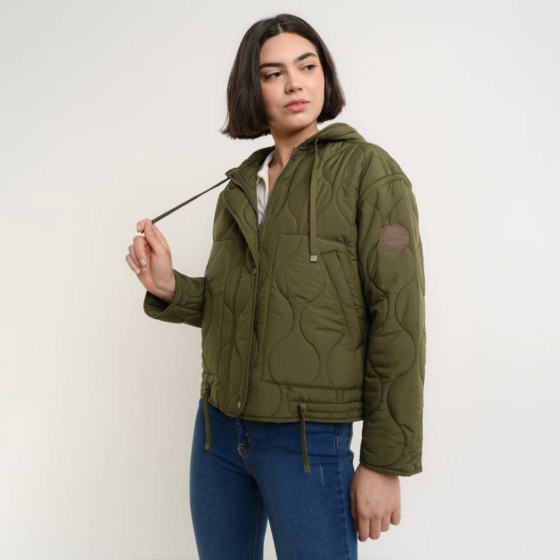 chaqueta militar mujer