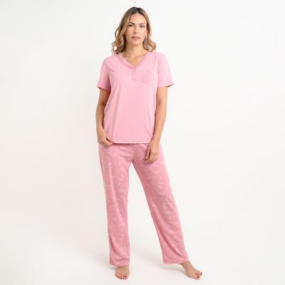 Pijama completa con pantalón Largo Manga larga para Mujer Southland