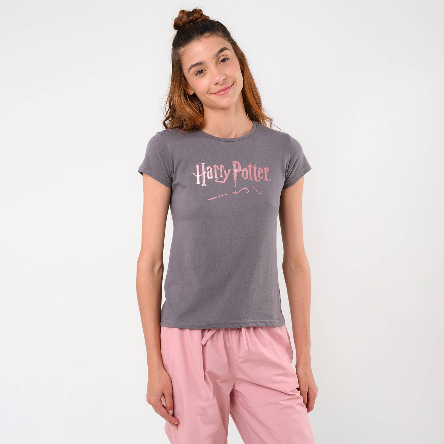 Pijama Niña Manga Rosa Hedwig Harry Potter