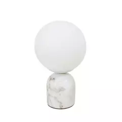 BASEMENT HOME - Lámpara de mesa Basement Home Esferica 25 X 15 cm con base de Marmol