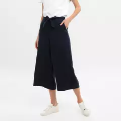 SOUTHLAND - Pantalón Culotte para Mujer Tiro alto Southland