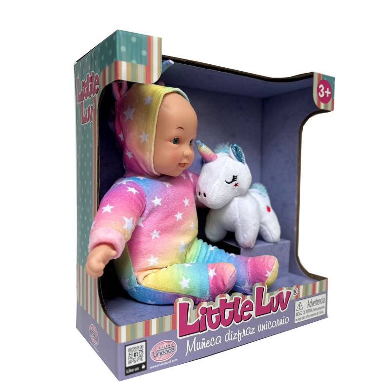 Disfraz de Unicornio Peluche para Niña