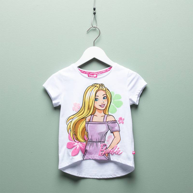 Barbie Camiseta de manga corta para niñas | Camiseta de manga corta de  algodón para niñas | Producto oficial