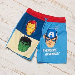 DISNEY - Pantaloneta de Baño para niño Avengers