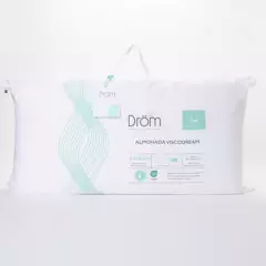 DROM - Almohada en Memory Foam, Firme 42 x 83 cm Drom