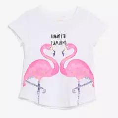 YAMP - Camiseta para Niña en Algodón Yamp