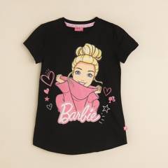 BARBIE - Camiseta para Niña en Algodón Barbie