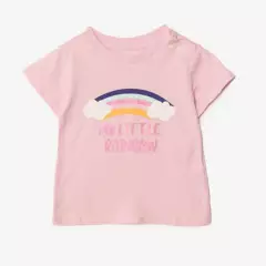 YAMP - Camiseta para Bebé niña en Algodón Yamp