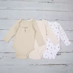 YAMP - Pack de 3 Bodies para Bebé niño en Algodón YAMP