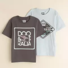 DOO AUSTRALIA - Camisetas para Niño en Algodón Doo Australia