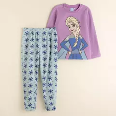 DISNEY - Pijamas para Niña en Poliéster FROZEN