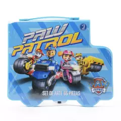 PAW PATROL - Set de utiles Paw patrol  incluye 66 Piezas