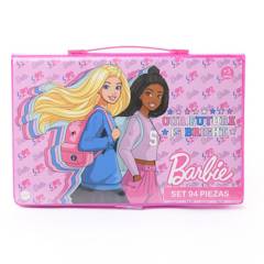 BARBIE - Set de utiles Barbie incluye x 94 Piezas