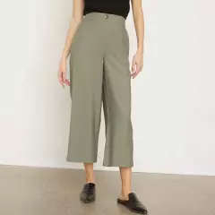 BASEMENT - Pantalón Culotte para Mujer Tiro alto Basement