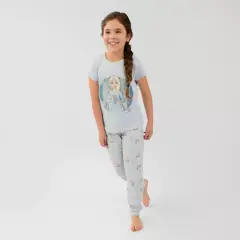 DISNEY - Pijama para Niña en Algodón Frozen