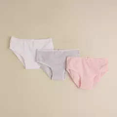 YAMP - Pack de 3 Panties para Niña en Algodón Yamp