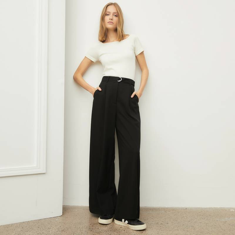 Pantalón para Mujer Negro Tipo Cargo - Cargo Pants – Molgoa