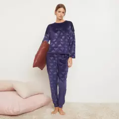 SYBILLA - Pijama completa con pantalón Mujer Largo Manga larga Sybilla